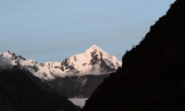 Peruvian Mountain Peak by evening