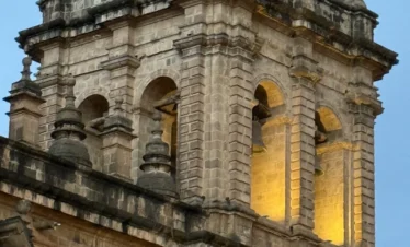 Cusco church close up
