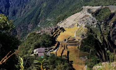 Huayna picchu view to Mapi Citadel
